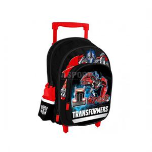 Plecak na kkach, tornister TRANSFORMERS 18l Kolor: czarno-czerwony - 2837252795