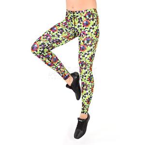 Legginsy damskie, spodnie, na fitness, do taca HOOP 2skin Rozmiar: M Kolor: wielokolorowy - 2844105467