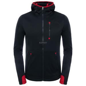 Bluza turystyczna, sportowa mska RAFFORD FZ The North Face Rozmiar: S Kolor: czarno-czerwony - 2839067829