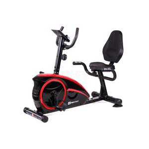 Rower magnetyczny, poziomy, lecy AXUM HS-67R czerwony Hop-Sport - 2850369947