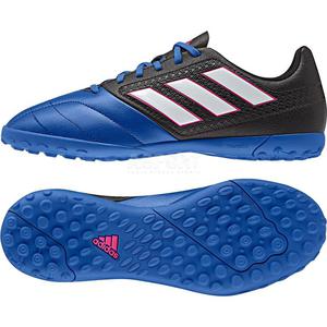 Buty modzieowe treningowe turfy ACE 17.4 TF J niebieskie Adidas Rozmiar: 37 1/3 - 2847255620