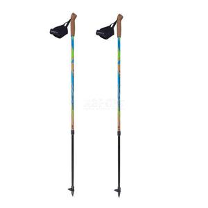 Kije Nordic Walking, regulowana dugo 105-140cm, 2-czciowe WOODY Spokey