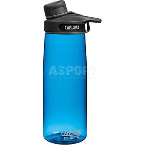 Bidon, butelka na wod, turystyczna, na siowni CHUTE 0.75 l niebieska Camelbak - 2848879763