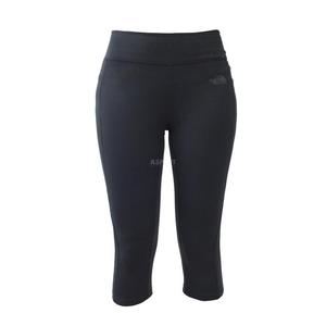 Legginsy sportowe, spodnie fitness PULSE CAPRI TIGHT The North Face Rozmiar: XS Kolor: szaro-czarny