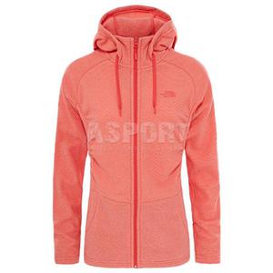 Bluza polarowa, damska MEZZALUNA FZ HOODIE The North Face Rozmiar: S Kolor: koralowy - 2849794827