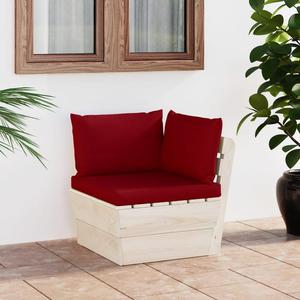VidaXL Ogrodowa sofa narona z palet z poduszkami, impregnowany wierk - 2877109849