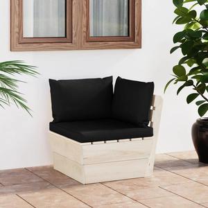 VidaXL Ogrodowa sofa narona z palet z poduszkami, impregnowany wierk - 2877109851