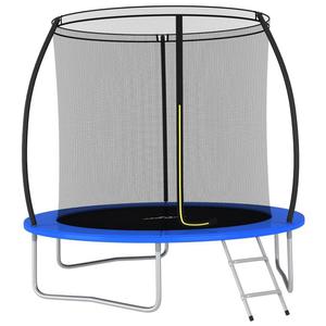 VidaXL Trampolina z akcesoriami, okrga, 244x55 cm, 100 kg - 2877079699