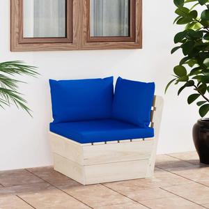 VidaXL Ogrodowa sofa narona z palet z poduszkami, impregnowany wierk - 2877082243