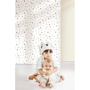Noordwand Tapeta Mondo baby Confetti Dots, biao-szaro-beowa - 2874615972