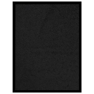 VidaXL Wycieraczka, czarna, 40 x 60 cm - 2874616402