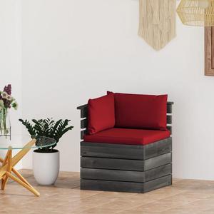 VidaXL Ogrodowa sofa narona z palet, z poduszkami, drewno sosnowe - 2877101989