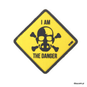 Naszywka PVC 3D rzep - I'M THE DANGER - 2852713870