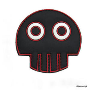 Naszywka PVC 3D rzep - BIG EYE SKULL - 2852713871