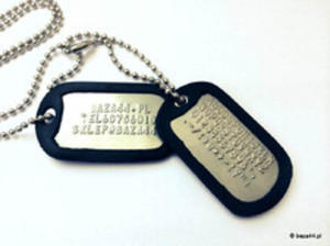 Niemiertelnik US ARMY komplet + wybicie DOG TAG oryginalny - 2843443072