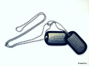 Niemiertelnik US ARMY komplet + wybicie DOG TAG - 2825473253