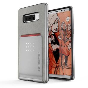 Etui Exec 2 Samsung Galaxy Note8 srebrny - 2873233714