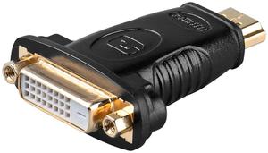 Adapter wtyk HDMI / gniazdo DVI-D 24+1 Goobay - 2874114814