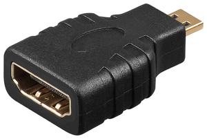 Adapter gniazdo HDMI - wtyk micro HDMI 1.4 Goobay - 2874114815