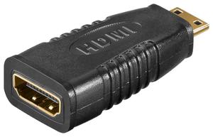 Adapter gniazdo HDMI - wtyk mini HDMI 1.4 Goobay - 2874114816