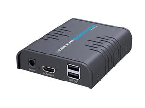 Konwerter HDMI na IP + KVM USB odbiornik - RX - 2873233817