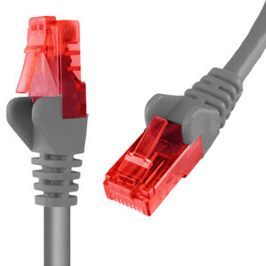 Kabel RJ45 CAT 6 U/UTP AWG24 szary 20m - 2873234908