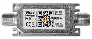 Wzmacniacz Sat 40-2340 MHz Johansson 9653 WideBand - 2873237684