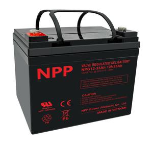 Akumulator elowy NPG 12V 33Ah NPP AGM DEEP GEL - 2874115020