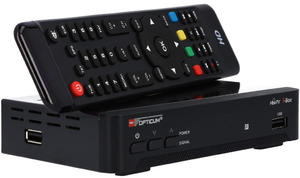 Tuner DVB-T2 HBBTV T-BOX Opticum HEVC - 2874217842