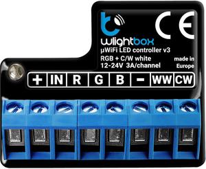 BLEBOX wLightBox v3 modu i/o WiFi 1x wej. binarne 1x wyj. LED RGBW/CCT - 2878282752