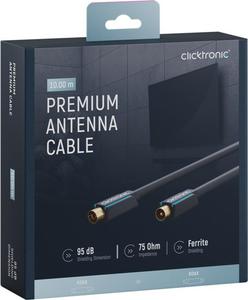 CLICKTRONIC Przycze TV IEC kabel antenowy 10m - 2878283297