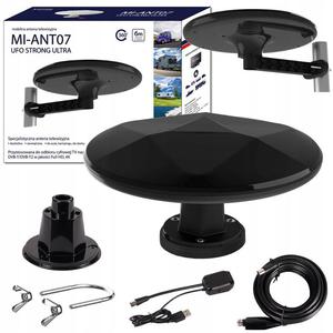 Antena DVB-T2 Mistral MI-ANT07 UFO - CZARNA - 2874216554