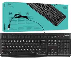 Klawiatura przewodowa Logitech K120 Wired Keyboard - 2878762898