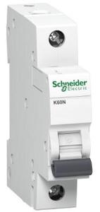 Wycznik nadprdowy 1P B 25A 6kA AC K60N A9K01125, Schneider - 2873229605