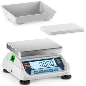 Waga stoowa 2 platformy interfejs RS232 6 kg / 2g LCD M LEGALIZACJA - 2860905958