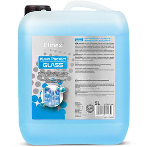 Nanopreparat do mycia szyb szka luster bez smug krystaliczny blask CLINEX Nano Protect Glass 5L - 2860906090