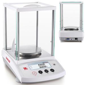 Waga laboratoryjna analityczna z legalizacj M precyzyjna LCD PR 120g / 0.1mg - OHAUS PR124M - 2862749571