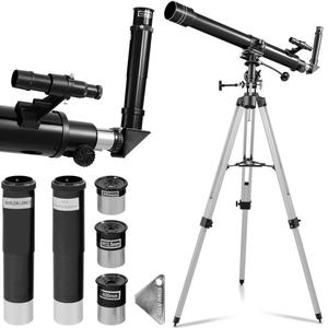 Teleskop luneta refraktor astronomiczny do obserwacji gwiazd 900 mm r. 70 mm - 2870360768