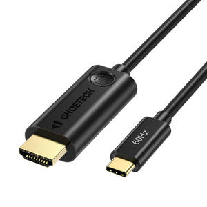 Kabel adapter przejciwka z USB Typ C - HDMI 2.0 4K 60Hz 1.8m czarny - 2873551756