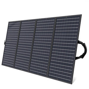 adowarka solarna soneczna turystyczna skadana 160W czarna - 2873551857