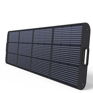 adowarka solarna soneczna 200W przenony panel soneczny czarny - 2873551858