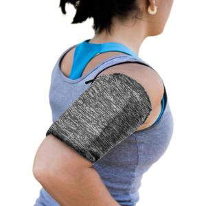 Opaska na rami do biegania wicze fitness armband L szara - 2873938964