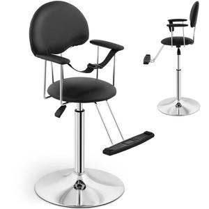 Fotel krzeso fryzjerskie dla dzieci BIRMINGHAM - czarne - 2874587536