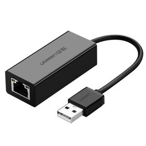 Zewntrzna karta sieciowa LAN RJ45 - USB 2.0 100 Mbps - czarny - 2875722979