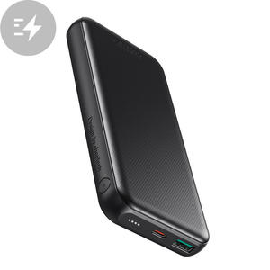 Lekki Powerbank 10000mAh 18W QC PD USB / USB-C - czarny - 2875723102