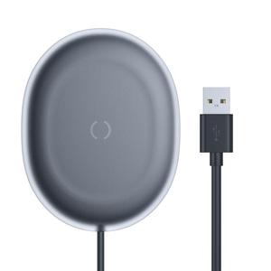 Bezprzewodowa adowarka Jelly Qi 15W do telefonu suchawek + kabel USB - USB-C czarny - 2876149012