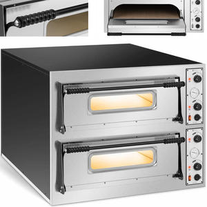 Profesjonalny piec do pizzy dwukomorowy na 12 pizz r. 32 cm 14400 W - 2876950225