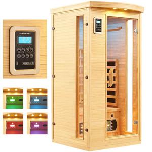 Sauna jednoosobowa infrared na podczerwie 18-60 C 1450 W - 2876950278