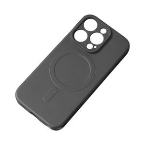 Silikonowe etui z MagSafe do iPhone 15 Pro Max Silicone Case czarne - 2878152430