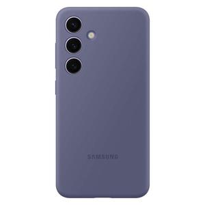 Oryginalne etui silikonowe pokrowiec do Samsung Galaxy S24 Silicone Case fioletowe - 2878152607
